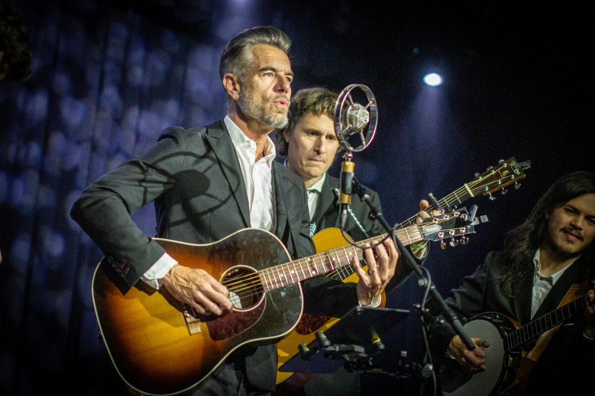 Nick Hexum of 311 performs with Water Tower at The Waiting Room Lounge in Omaha.