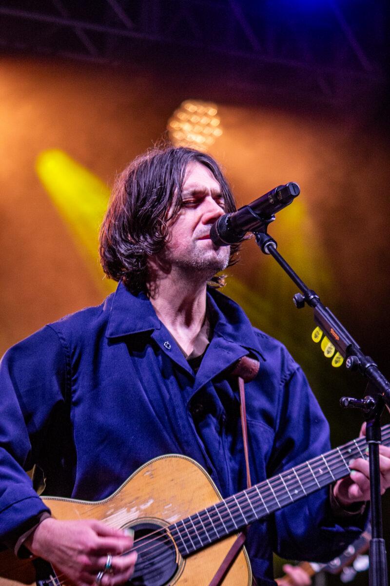 Bright Eyes' Conor Oberst performs with the Omaha indie rock band at Maha Festival 2026 in Omaha.