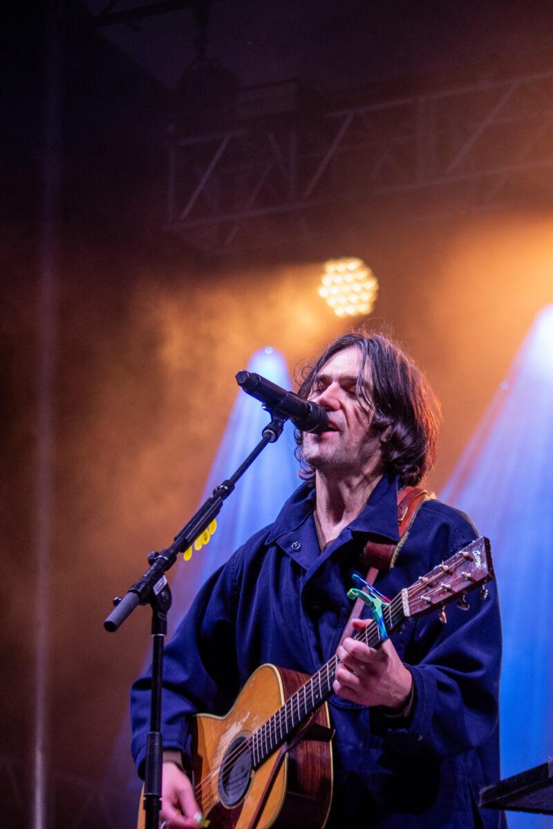 Bright Eyes' Conor Oberst leads the Omaha indie rock band at Maha Festival 2026 in Omaha.