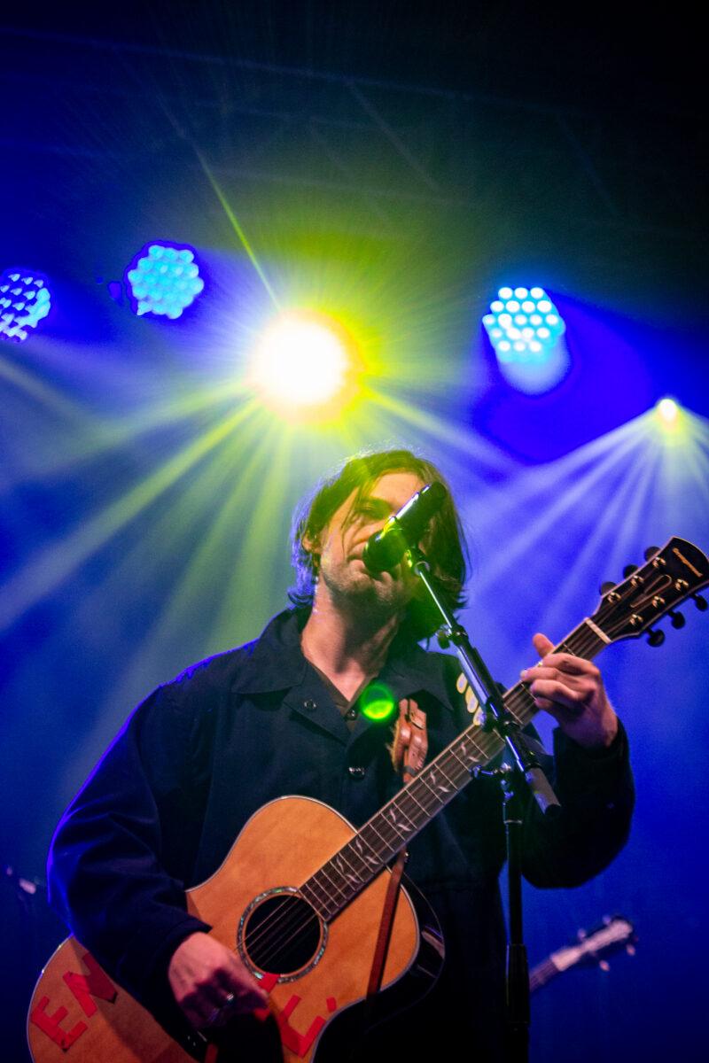 Bright Eyes' Conor Oberst leads the Omaha indie rock band at Maha Festival 2026 in Omaha.