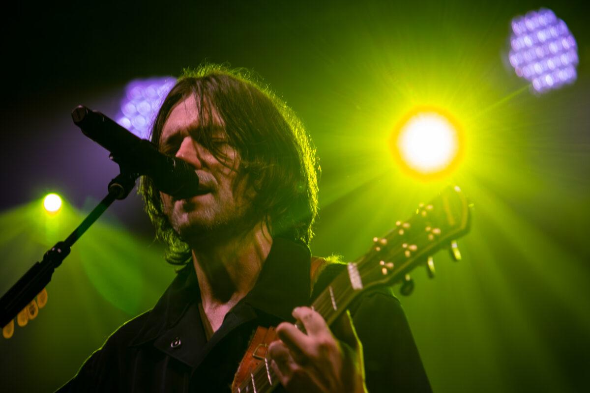 Bright Eyes' Conor Oberst leads the Omaha indie rock band at Maha Festival 2026 in Omaha.