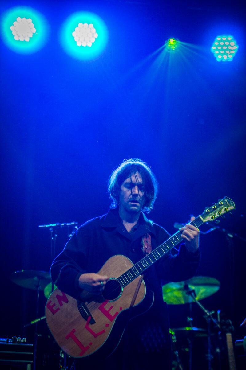 Bright Eyes' Conor Oberst leads the Omaha indie rock band at Maha Festival 2026 in Omaha.
