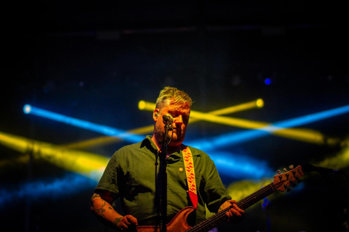 Isaac Brock performs with Modest Mouse at Outlandia Festival on Aug. 12, 2023. 