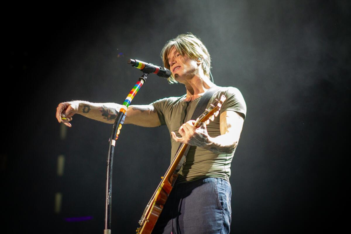 John Rzeznik performs with the Goo Goo Dolls at The Astro on Sept. 23, 2023. 