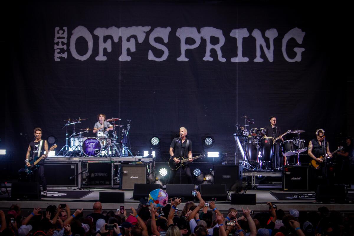 The Offspring performs at The Astro in La Vista, Neb. 