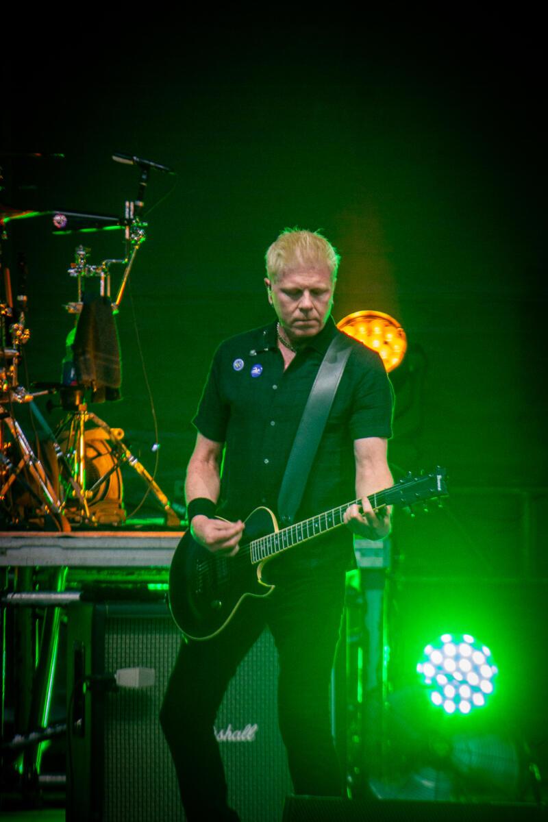 Dexter Holland performs with The Offspring at The Astro in La Vista, Neb. 